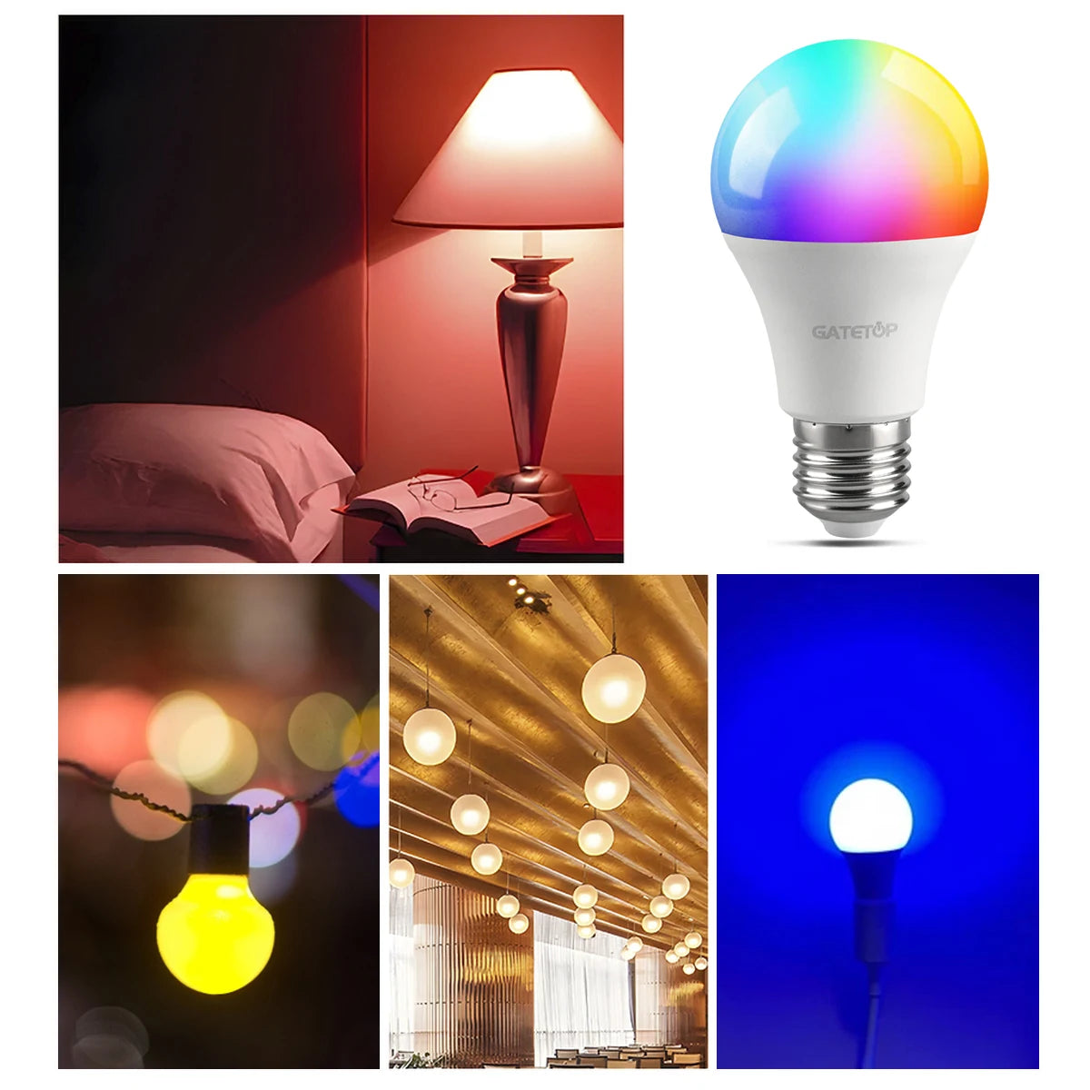 Remote Control LED RGB Bulb